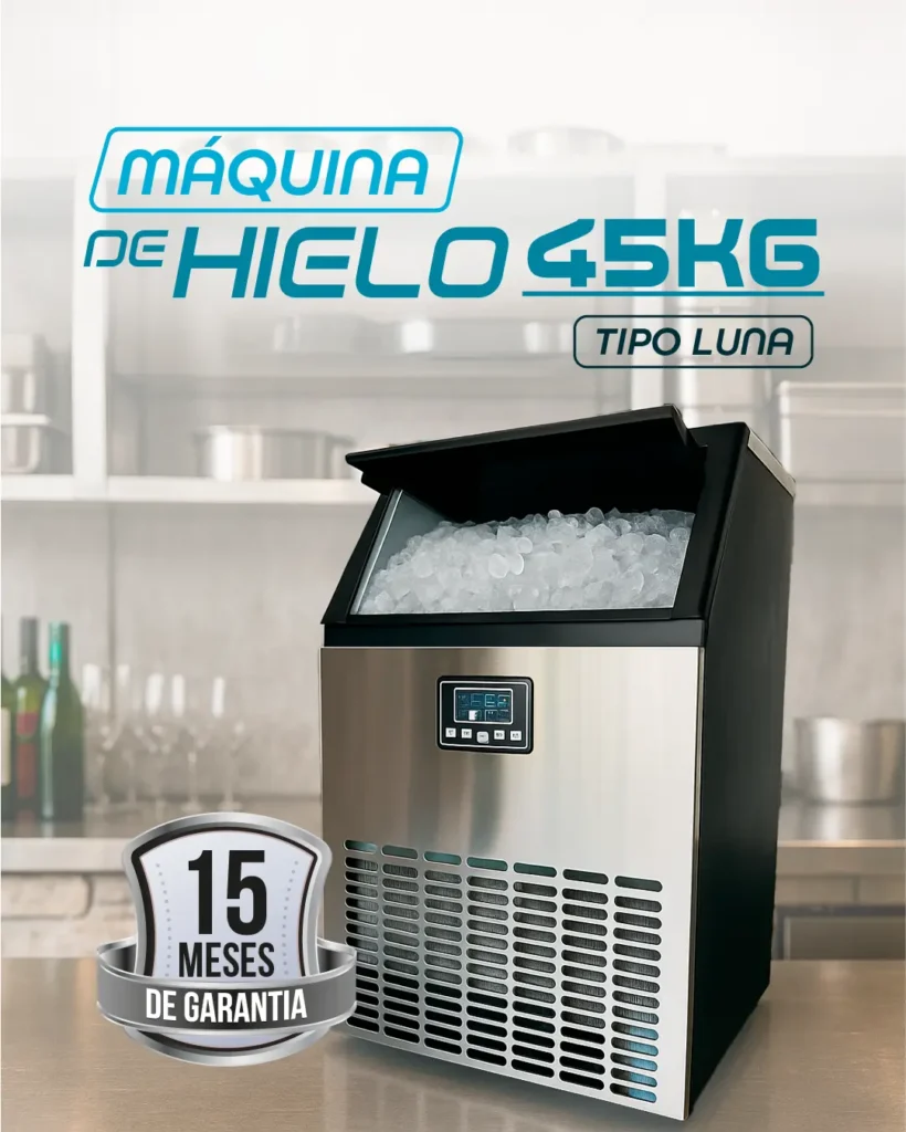 maquina de hielo tipo luna para restaurantes