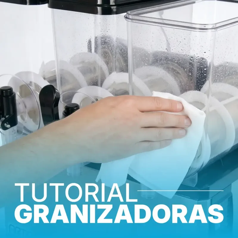 instalación de las granizadoras