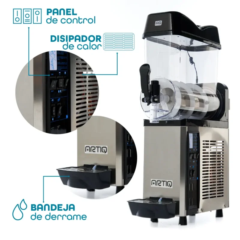 maquina granizadora fácil de utilizar