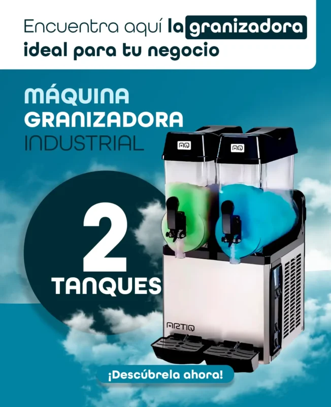 granizadora para negocios
