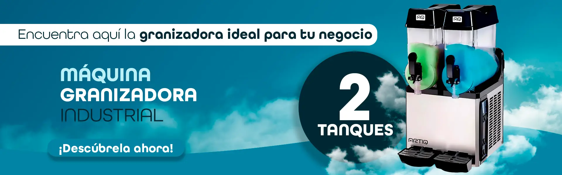 Maquina granizadora para negocios